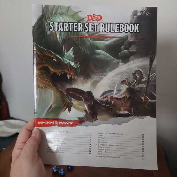Wizards of the Coast D & D Dungeons & Dragons Starter Set 2014 - Picture 5 of 12